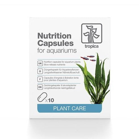 Tropica Nutrition Capsules | Aquarium Plant Root Tab Fertilizer - H2O Plants